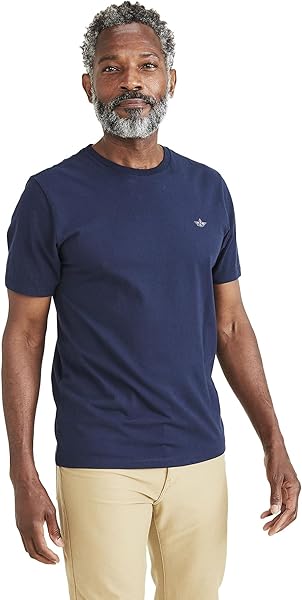 Dockers Yuvarlak Yaka Tişört Tişört Erkek