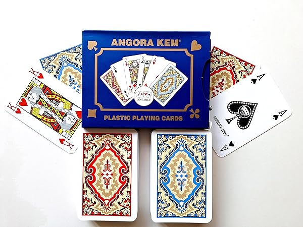 Angora Plastik Iskambil Kağıdı,BİRİÇ OYUN KAĞIDI,Playing Cards, OLYMPOS