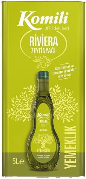 Komili Riviera Zeytinyağı Teneke 5 Lt