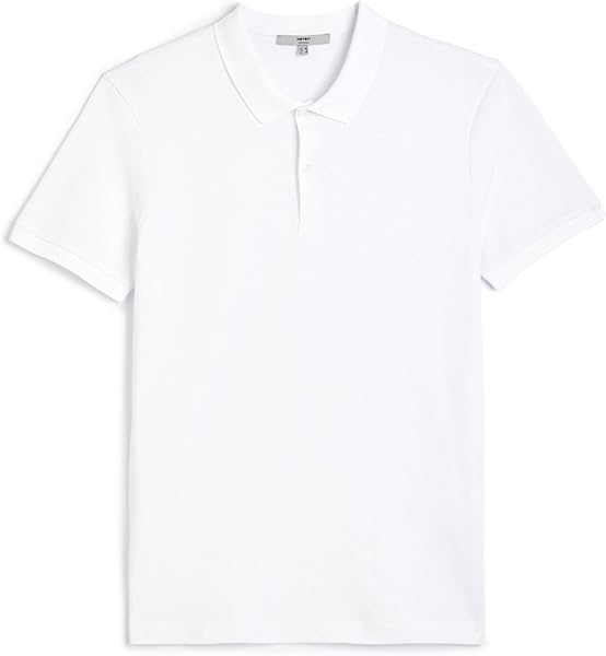 Polo Yaka Tişört Slim Fit Düğmeli Kısa Kollu