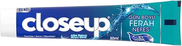 Closeup Diş Macunu Icy Cool Ağız Bakım Suyu Etkili 50 ml