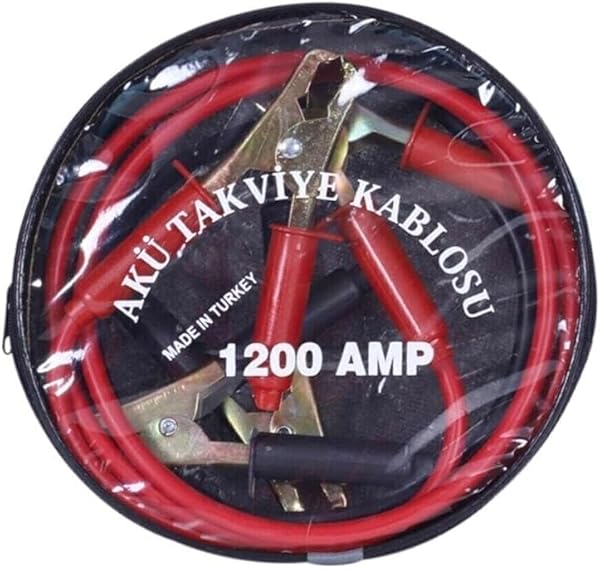Çantalı Akü Takviye Kablosu 1200 Amper 2 Metre