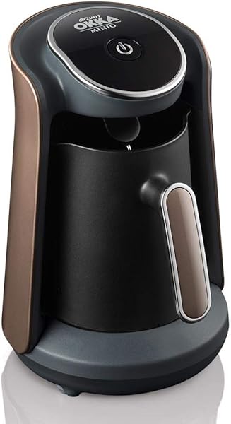 Arzum OK004-T OKKA Minio Türk Kahvesi Makinesi, 4 Fincan Kapasiteli, Taşma Önleyici, Toprak