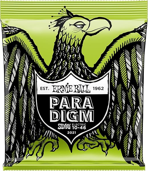 Ernie Ball Normal Slinky Paradigm Elektro Gitar Telleri, Ölçü 10-46