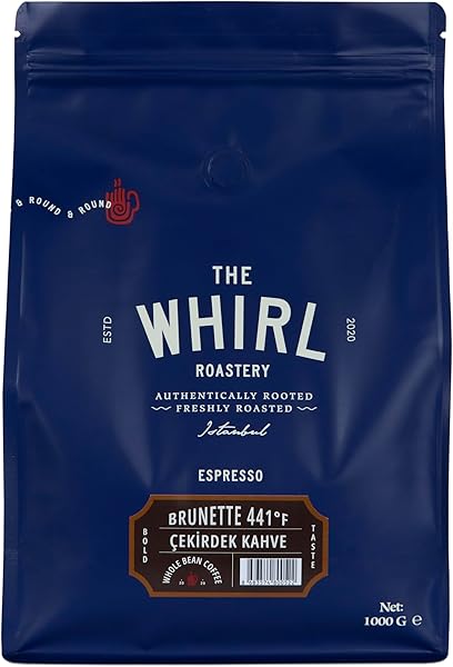 The whirl Espresso Brunette 441°F 1 Kg Çekirdek
