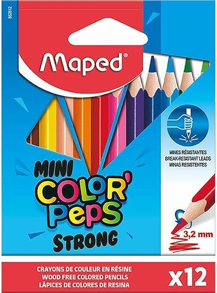 Maped COLOR’PEPS STRONG MINI 12'LI KURUBOYA