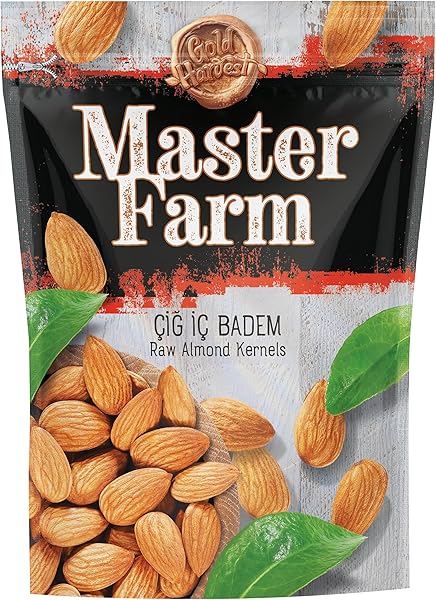 Master Farm İç Tatlı Çiğ Badem, 160gr