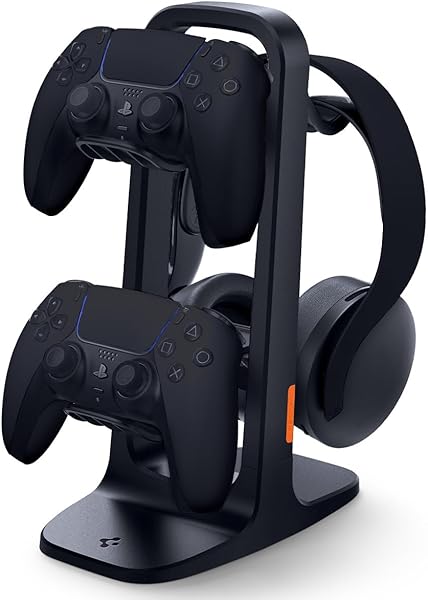 Spigen Oyun Kolu & Kulaklık Standı/Kablo Düzenleyici Gamer Masaüstü Contoller Organizer Black VG400 - AMP07412