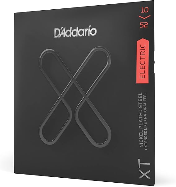 D'Addario Xte1052 Elektro Gitar Tel Seti, Xt, 10-52 , Light