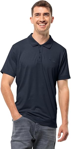 Jack Wolfskin TRAVEL POLO M Polo Tişört Erkek