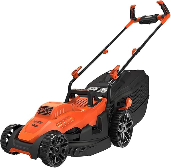 Black+Decker Bemw461Bh/Qs 1400W 34 Cm Çim Kesme Makinesi(Bike Handle)