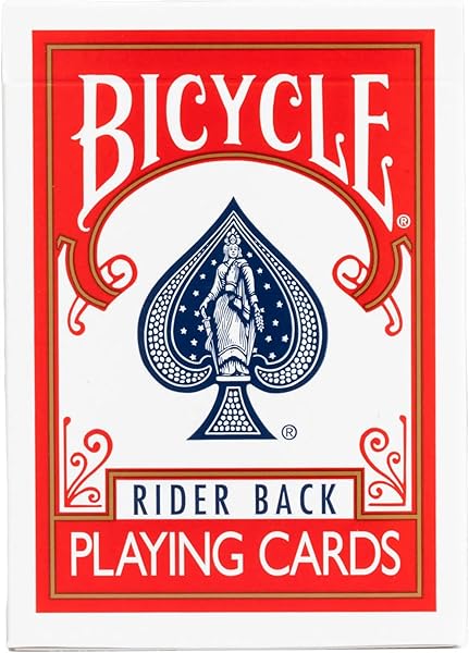 Bicycle® 807 Classic Tuck Rider Back Standard Index - Mavi/Kırmızı