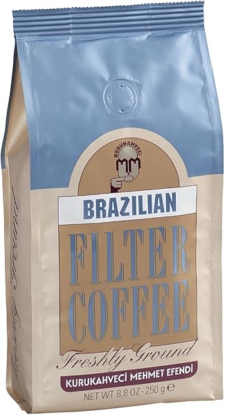 Kurukahveci Mehmet Efendi Brazilian Filtre Kahve 250gr Folyo Ambalaj