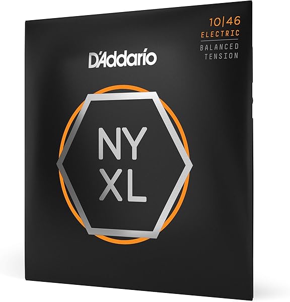 D'Addario Premium Saiten E-Gitarre | HÖCHSTE QUALITÄT DER BELIEBTESTEN SAITENMARKE | NYXL1046BT | "New York" Stahl | Reg.Lt.(