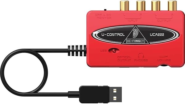 BEHRINGER UCA222 2 Kanal Usb'li Harici Ses Kartı