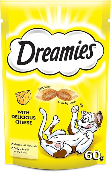 Dreamies Kedi Ödül Maması, Peynirli, 60 gr