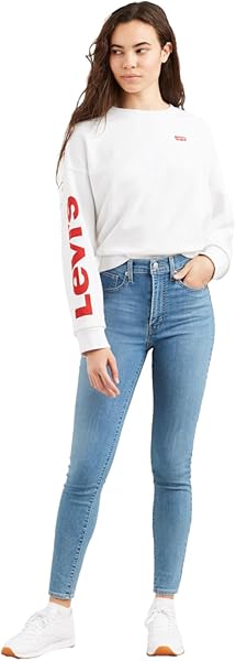 Levi's Mile High Super Skinny Jeans Jean Pantolon Kadın