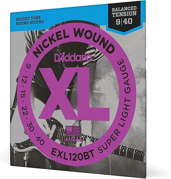 D'Addario Exl120Bt Elektro Gitar Tel Seti, Xl, 9-40, Nickel Wound, Ba