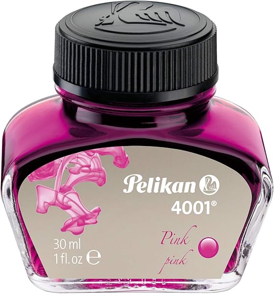 Pelikan 4001 Yazı Mürekkebi 30ml Pembe