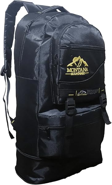 Montana 55+10 Litre Körüklü Su Geçirmez Çok Gözlü Okul-Kampçı-Seyahat-Dağcı-Outdoor Sırt Çantası