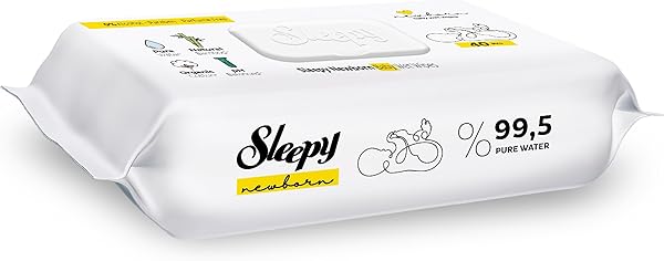 SLEEPY Yenidoğan Havlu 12x40 (480 Yaprak)