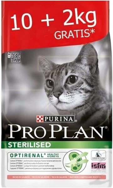 PRO PLAN Sterilised Somonlu Kuru Kedi Maması 10 kg +2 kg Hediye