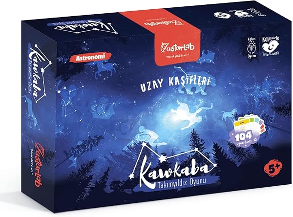 Kawkaba Astronomi Kart Oyunu: Takımyıldız Temalı