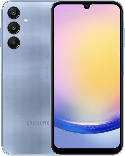 Samsung Galaxy A25 5G Akıllı Cep Telefonu 6 GB RAM,128 GB Depolama,AÇIK MAVİ (Samsung Türkiye Garantili)
