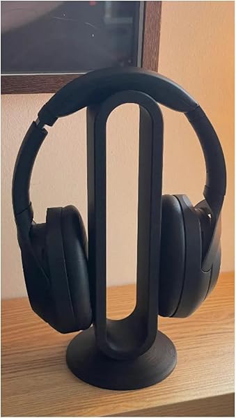 Gamer Kulaklık Standı - Dekoratif Kulaklık Tutucu Siyah 23cm