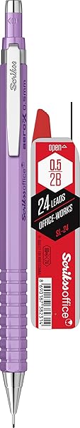 SCRIKSS OFFICE Aero-X Versatil 0.5 Mm Mor & SL-24 Min 2B 2'Li Blister