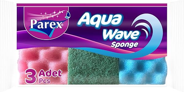 PAREX Aquawave Sünger 3’Lü