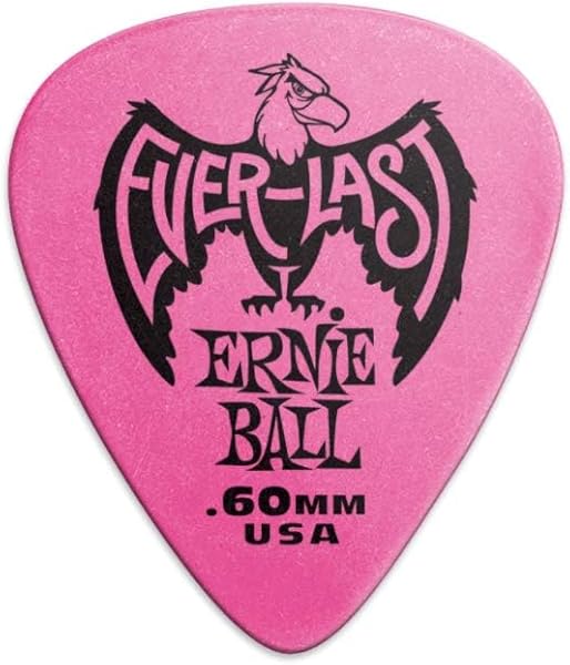 Ernie Ball 0.60Mm Pembe Everlast Seçtikleri 12'Li Paket