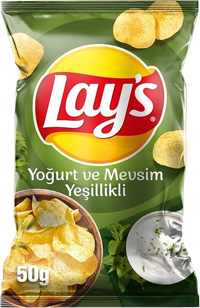 Lay's Yoğurt & Mevsim Yeşilliği Patates 50 g