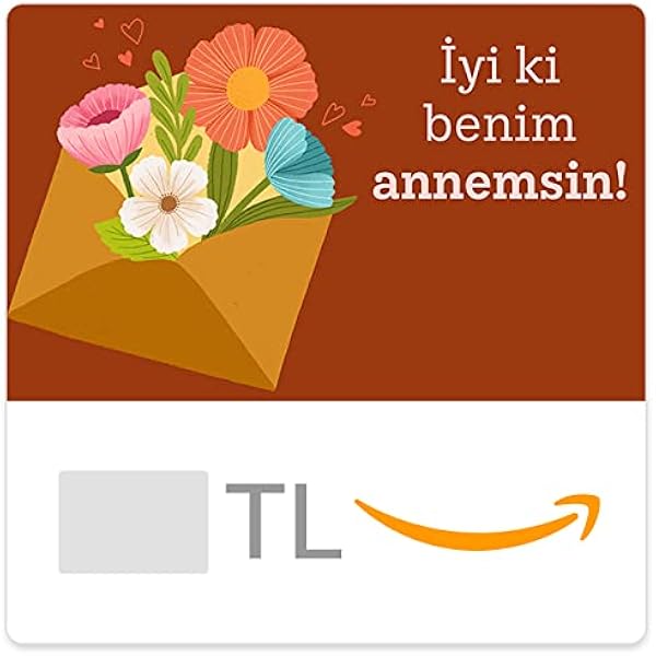 Amazon E-Hediye Kartı - Her Durum İçin (E-posta ile Anında Teslimat)