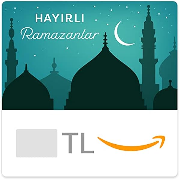 Amazon E-Hediye Kartı - Her Durum İçin (E-posta ile Anında Teslimat)