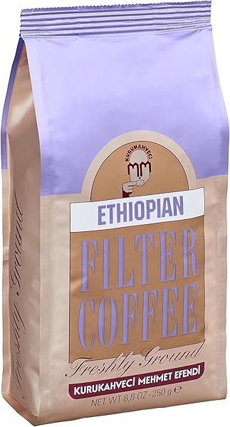Kurukahveci Mehmet Efendi Ethiopian Filtre Kahve Öğütülmüş 250 g