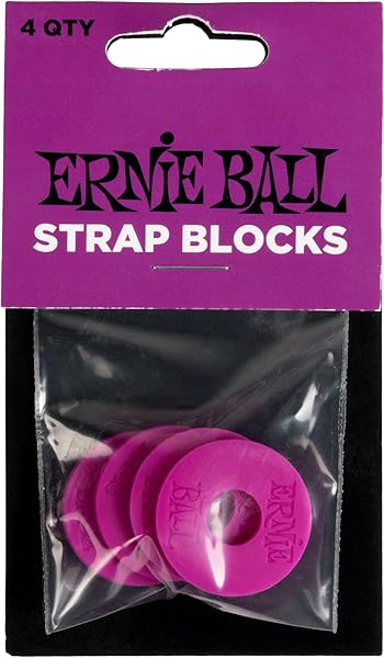 Ernie Ball Askı Blokları 4Pk - Mor