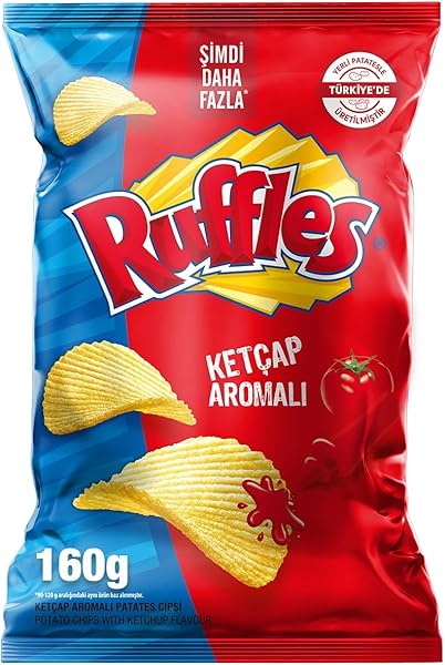 Ruffles Ketçap Aromalı Patates Cipsi Parti Boy 160 g