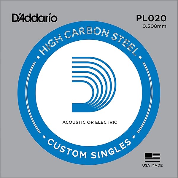 D'Addario Pl020 Tek Elektro Gitar Teli (20)