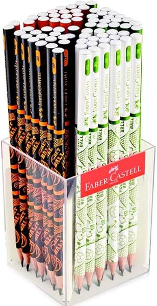 Faber-Castell Spor Kurşun Kalem, 2B, 72’li Set, Yumuşak Yazım, Uç Kırılmasına Karşı Dayanıklı Özel Yapıştırma Sistemi, FSC Se