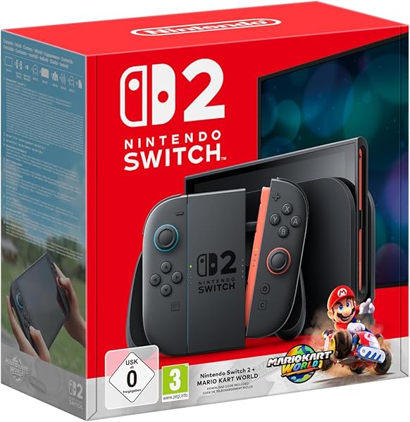 NINTENDO SWITCH 2 KONSOL MARIO KART WORLD PAKETİ