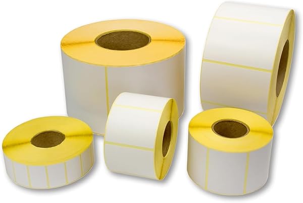 Nexup Label - 40x20 mm Termal Etiket, Barkod/Adres/Kargo Termal Etiketleri, Zebra ve Diğer Yazıcılarla Uyumlu