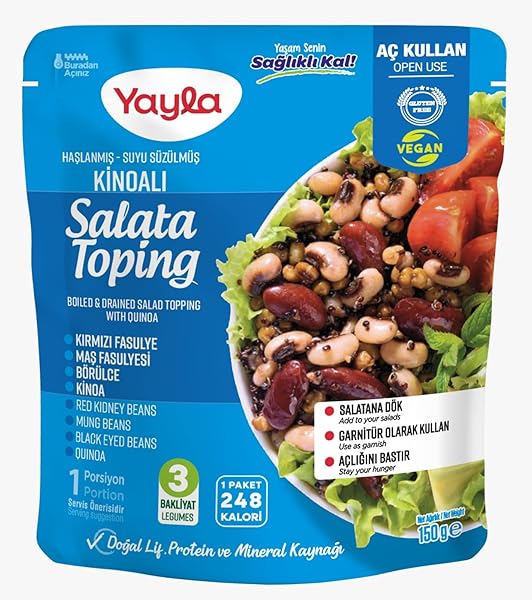 Yayla Kinoalı Salata Toping 150 Gram