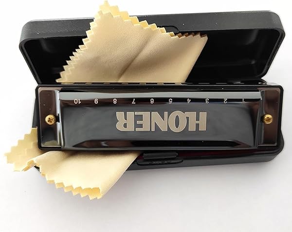 Honer H1005 - Profesyonel Ağız Mızıkası - Metal Gövde - Siyah - C