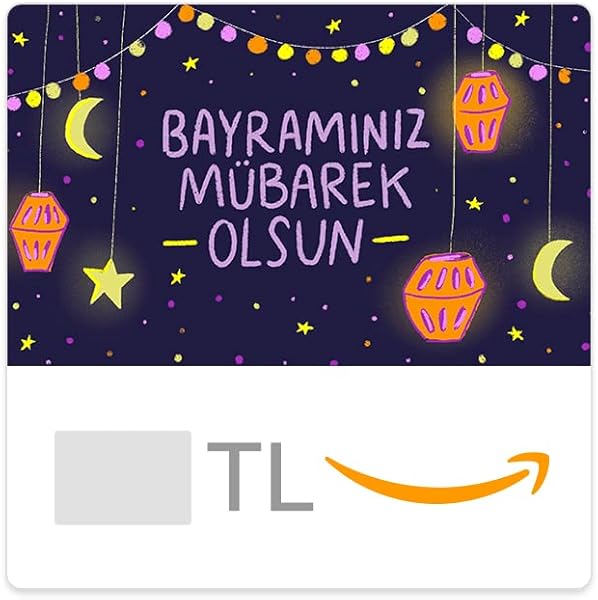 Amazon E-Hediye Kartı - Her Durum İçin (E-posta ile Anında Teslimat)