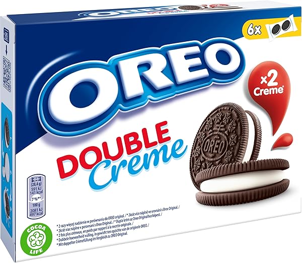 Oreo Double Krema Vanilyalı Bisküvi 170 gr
