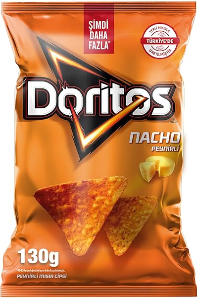 Doritos Nacho Peynirli Mısır Cipsi Süper Boy 130 g