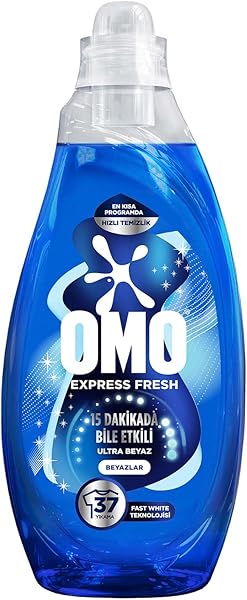 OMO Express Fresh Ultra Beyaz Sıvı Çamaşır Deterjanı 1480 ml