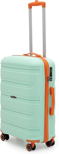 Cotpoly Orta Boy Valiz, Polipropilen Valiz, Artemis Darbeye Dayanıklı Bavul (Su Yeşili Orta)