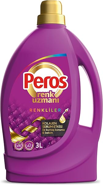 Peros Renk Uzmanı Renkliler Sıvı Bakım Deterajını 3000 ml